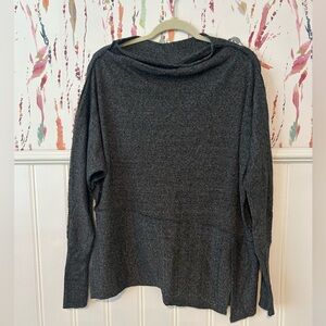 We The Free Gray Long Sleeve Top